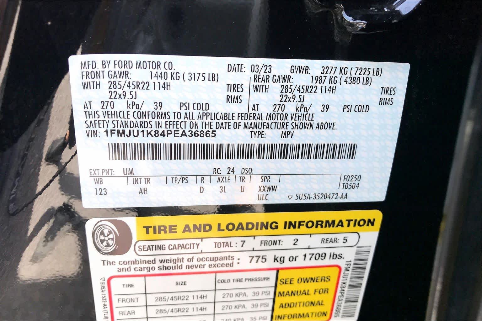 Used 2023 Ford Expedition Limited RWD image 37