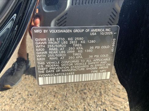Used 2026 Volkswagen Atlas SE FWD image 36