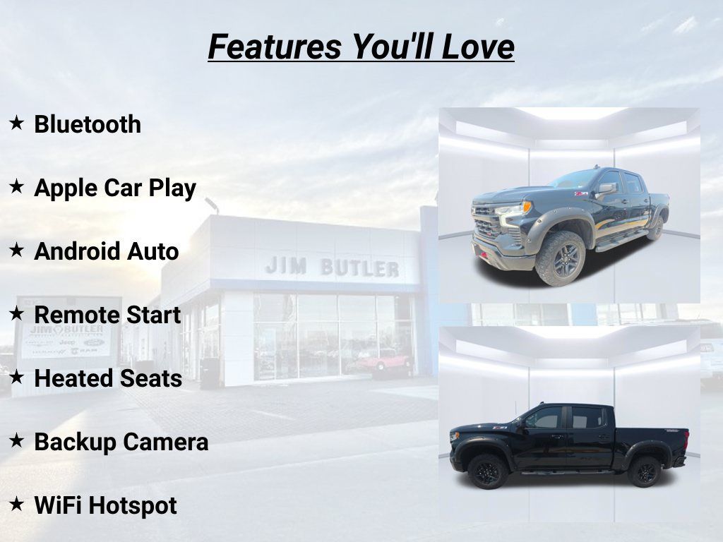 Used 2022 Chevrolet Silverado 1500 LT Trail Boss AWD/4WD image 9