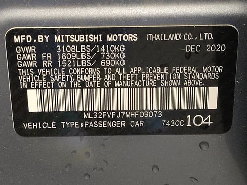 Used 2021 Mitsubishi Mirage G4 SE image 33