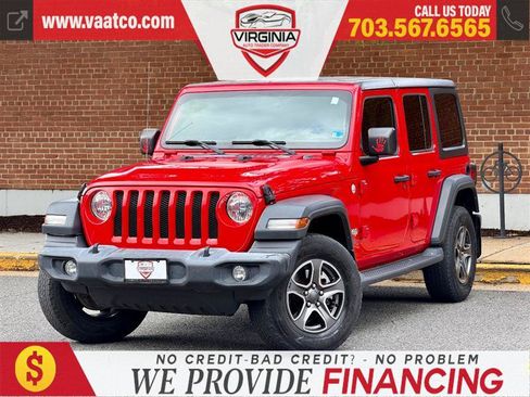 Used 2018 Jeep Wrangler Unlimited Sport S AWD/4WD image 2