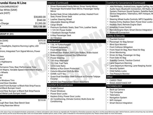 Used 2024 Hyundai Kona N Line image 3