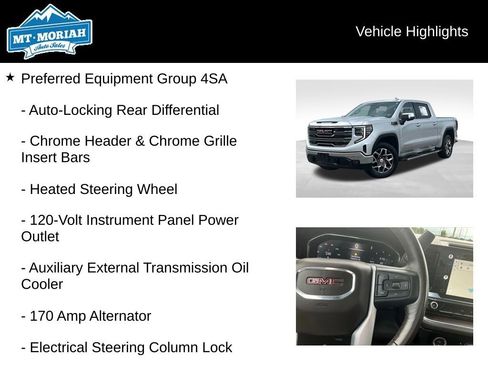 Used 2022 GMC Sierra 1500 SLT w/ X31 Off-Road Package AWD/4WD image 12