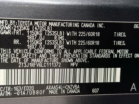 Used 2020 Toyota RAV4 TRD Off-Road w/ TRD Off-Road Weather Package AWD/4WD image 28