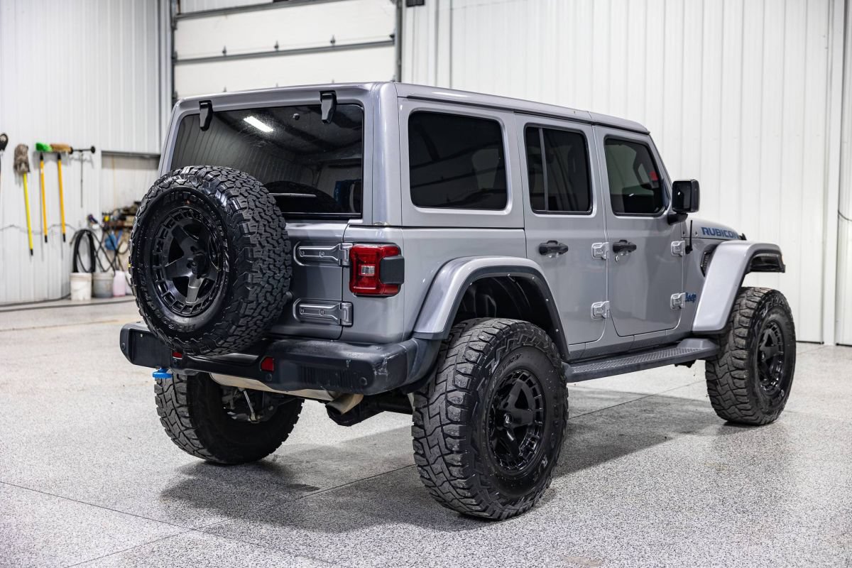 Used 2021 Jeep Wrangler Unlimited Rubicon 4xe w/ Steel Bumper Group AWD/4WD image 5