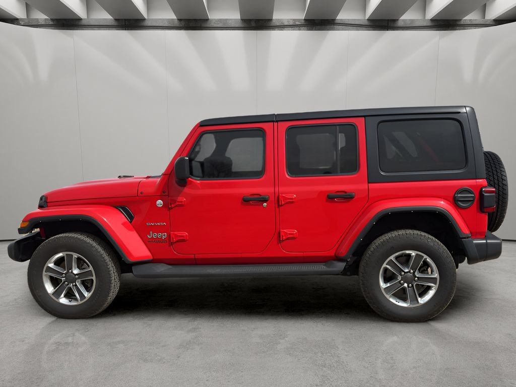Used 2021 Jeep Wrangler Unlimited Sahara AWD/4WD image 2