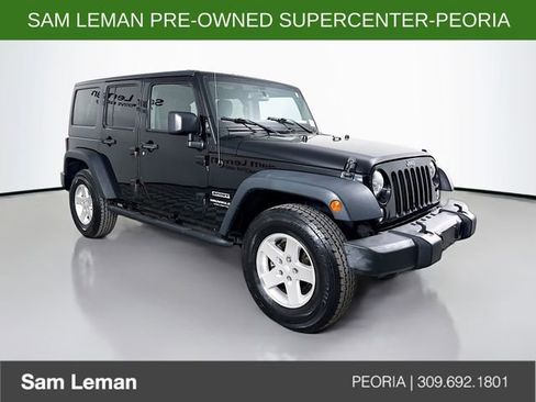 Used 2015 Jeep Wrangler Unlimited Sport w/ Quick Order Package 24S AWD/4WD image 1