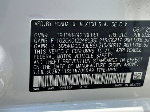 Certified 2026 Honda HR-V LX image 33