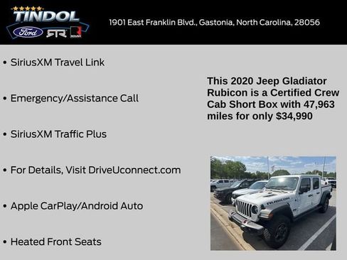 Used 2020 Jeep Gladiator Rubicon image 13