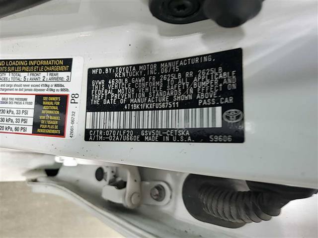 Used 2015 Toyota Camry XSE w/ Advanced Technology Package FWD image 5