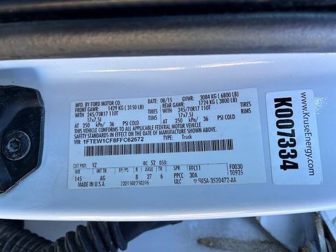 Used 2015 Ford F150 XL w/ Equipment Group 101A Mid image 7