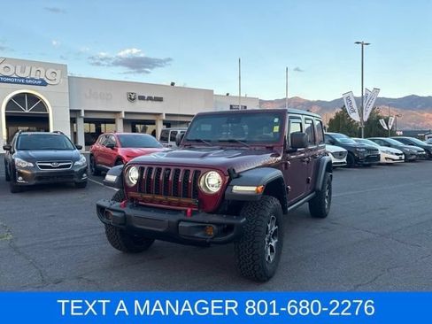 Used 2021 Jeep Wrangler Unlimited Rubicon AWD/4WD image 3