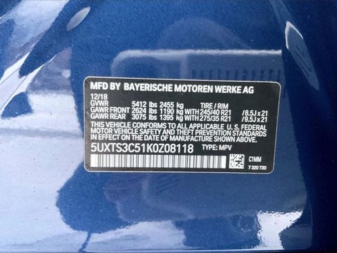 Used 2019 BMW X3 M40i w/ Premium Package image 34
