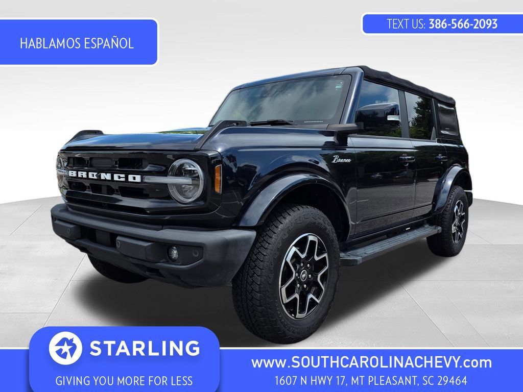 Used 2021 Ford Bronco Outer Banks AWD/4WD 360° Tour