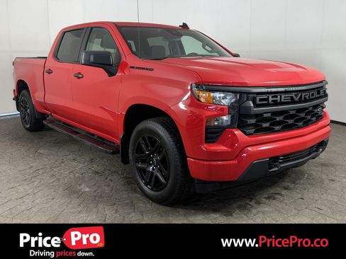 Used 2024 Chevrolet Silverado 1500 Custom w/ LPO, Dark Essentials Package AWD/4WD image 1