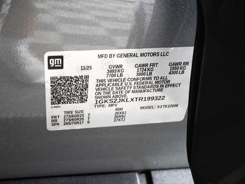 Used 2026 GMC Yukon XL Denali w/ Sun & Power Step Package AWD/4WD image 38