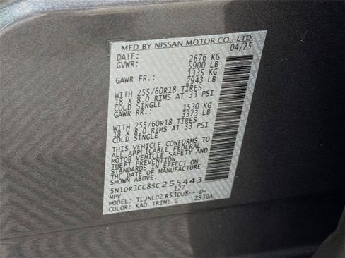 Used 2025 Nissan Pathfinder SL AWD/4WD image 33