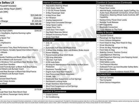 Used 2023 Kia Seltos LX image 35