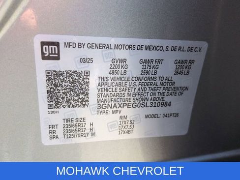 Used 2025 Chevrolet Equinox LT AWD/4WD image 34