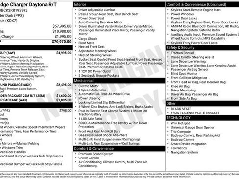 New 2024 Dodge Charger R/T w/ Plus Group image 5