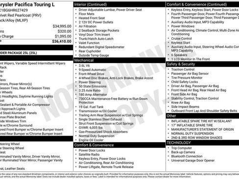 Used 2017 Chrysler Pacifica Touring-L image 3