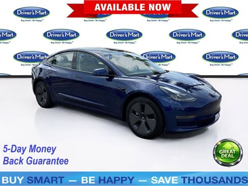 Used 2022 Tesla Model 3 Long Range AWD/4WD image 1