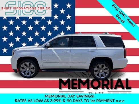 Used 2016 GMC Yukon Denali AWD/4WD image 3