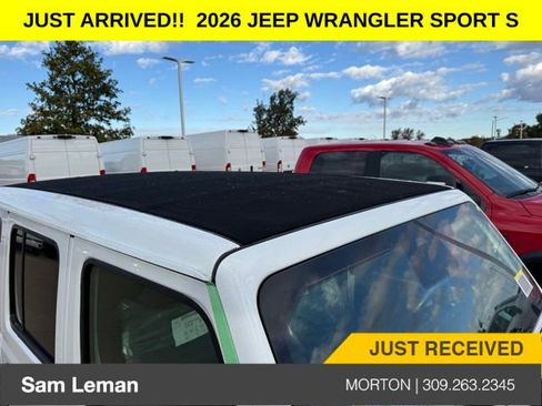 New 2026 Jeep Wrangler Sport S image 7