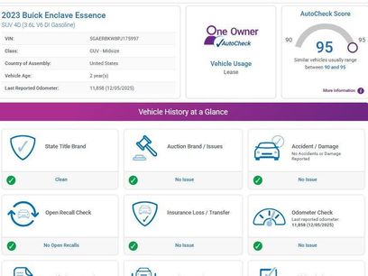 Used 2023 Buick Enclave Essence w/ LPO, Floor Liner Package