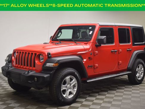 Used 2023 Jeep Wrangler Unlimited Sport image 3