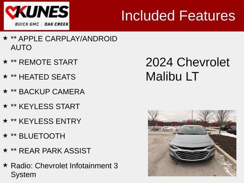 Used 2024 Chevrolet Malibu LT image 2