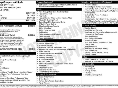 New 2026 Jeep Compass Latitude image 5