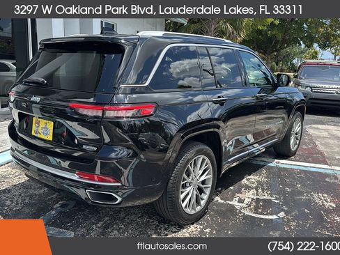 Used 2022 Jeep Grand Cherokee Summit w/ Luxury Tech Group V image 11