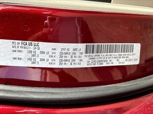 Used 2019 Chrysler Pacifica Limited image 33