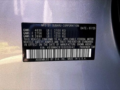 New 2025 Subaru Legacy Premium image 19