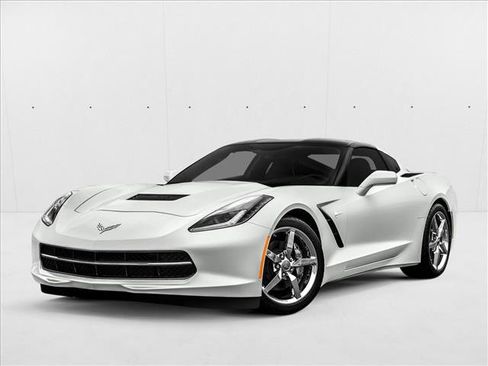 Used 2016 Chevrolet Corvette Stingray Coupe w/ Carbon Flash Badge Package RWD image 1