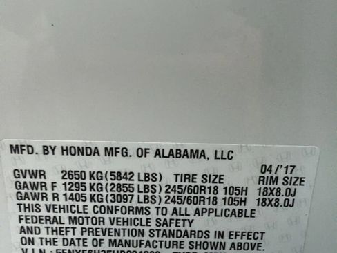 Used 2017 Honda Pilot EX image 32