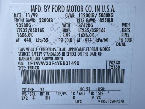 Used 2000 Ford F350 XLT image 33