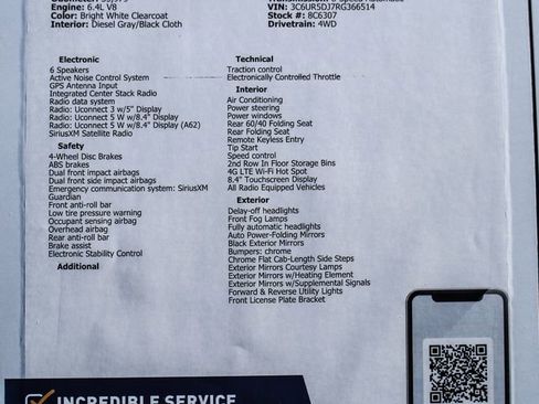 Used 2024 RAM 2500 Big Horn image 51