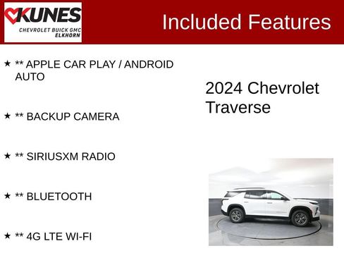 Used 2024 Chevrolet Traverse LT FWD image 2