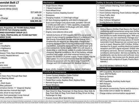 New 2027 Chevrolet Bolt LT FWD image 36