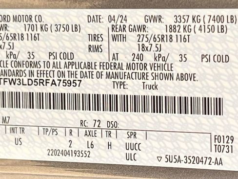 Used 2024 Ford F150 XLT w/ Mobile Office Package image 35