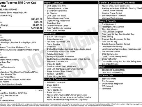 Used 2024 Toyota Tacoma SR5 AWD/4WD image 30