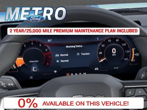 New 2026 Ford Mustang Coupe w/ Mustang Nite Pony Package RWD image 13
