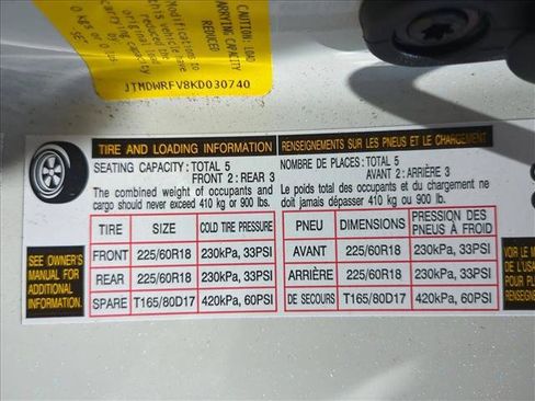 Certified 2019 Toyota RAV4 Limited AWD/4WD image 14