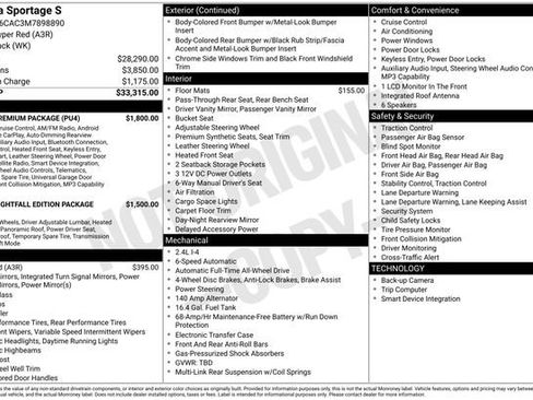 Used 2021 Kia Sportage S w/ S AWD Premium Package image 14
