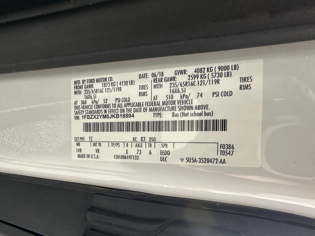 Used 2018 Ford Transit 350 XL RWD image 29
