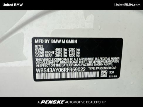 Used 2024 BMW M3 Competition w/ Executive Package image 22