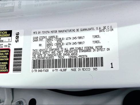 Used 2024 Toyota Tacoma SR image 36