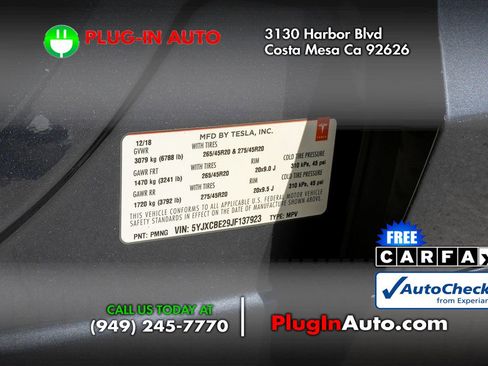 Used 2018 Tesla Model X 100D image 10